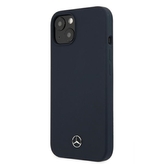 Mercedes Silicone Line - Pouzdro na iPhone 13 mini (námořnická modrá)