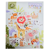 Puzzle  ze dřeva - 96 kusů - Zooniverse