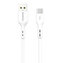 Foneng X36 kabel USB na USB-C, 2,4 A, 2 m (bílý)
