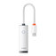 Síťový adaptér Baseus Lite Series USB-C na RJ45, 100 Mb/s (bílý)