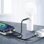 Joyroom 3v1 krátký kabel USB kabel - Lightning / USB typu C / micro USB 3.5A 15 cm černý (S-01530G9 LCM černý)