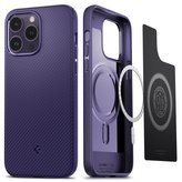 Spigen Mag Armor - pouzdro pro iPhone 14 Pro Max (Deep Purple)