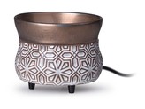 CW.Aromalampa El. 2v1 Classic/Bronze Geometric