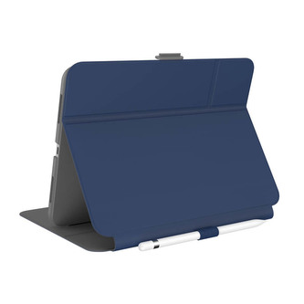 Speck Balance Folio - Pouzdro pro iPad 10.9" (2022) s povrchovou úpravou MICROBAN (Arcadia Navy/Moody Grey)