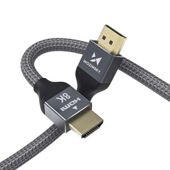 HDMI kabel 5m Wozinsky kabel pro přenos 48 Gbps 8K 60Hz Černý
