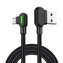 Kabel USB-Micro USB Mcdodo CA-5280 LED, 1,2 m (černý)