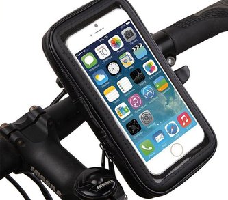 Univerzální M držák na kolo s vodotěsným pouzdrem 140x70 až 4,8"