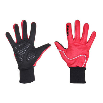 Wintergloves softshellové rukavice červená velikost oblečení XXL