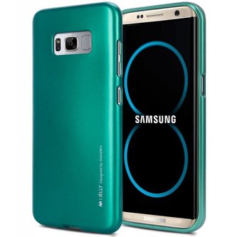 Mercury I-Jelly - Pouzdro Samsung Galaxy S8+ (zelené)