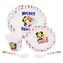 Mickey Mouse - Velká sada nádobí do mikrovlnné trouby (5 ks)