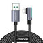 USB to Lightning cable, angled Joyroom S-AL012A17 2.4A, 1.2m (black)