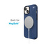 Speck Presidio2 Grip + MagSafe - pouzdro pro iPhone 14 Plus s povrchovou úpravou MICROBAN (Coastal Blue / Black / White)