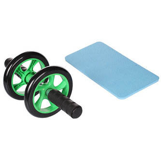AB Roller 2W posilovací kolečko zelená varianta 35898