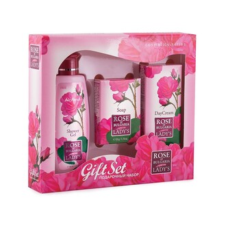 Malý dárkový set - sprchový gel 100ml, mýdlo 50 gr. a denní krém 30 ml