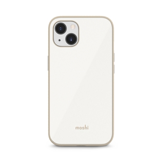 Moshi iGlaze Slim Hardshell Case - iPhone 13 (systém SnapTo) (perleťově bílý)