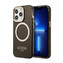 Guess Gold Outline Translucent MagSafe - pouzdro pro iPhone 13 Pro (černé)
