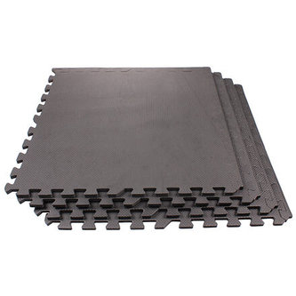 Fitness podložka 1.0 černá balení 4 ks