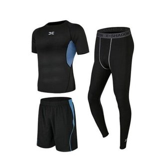 Runner 3M fitness set modrá velikost oblečení XL