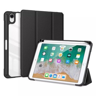 Dux Ducis Toby Armored Flip Smart Case pro iPad mini 2021 s Apple Pencil Holder Black