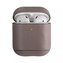 UNIQ pouzdro Terra AirPods 1/2 gen. Genuine Leather béžová / béžová