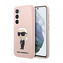 Karl Lagerfeld Silicone NFT Ikonik - pouzdro pro Samsung Galaxy S23+ (růžové)
