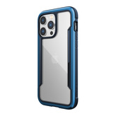 X-Doria Raptic Shield - hliníkové pouzdro pro iPhone 14 Pro Max (testováno při pádu z výšky 3 m) (Marine Blue)