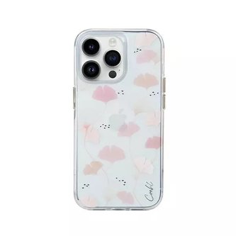 UNIQ obal Coehl Meadow iPhone 14 Pro Max 6,7" růžový/jarní růžový