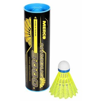 Nimbus 3000 badmintonové míčky modrá balení tuba 6 ks