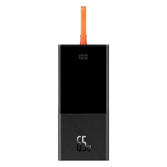Power banka Baseus Elf 20000mAh 65W černá