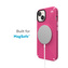 Speck Presidio2 Grip + MagSafe - pouzdro pro iPhone 14 Plus s povrchovou úpravou MICROBAN (Digitalpink / Blossompink / White)