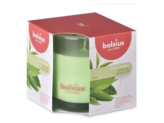 Bolsius Aromatic 2.0 Sklo 95x95mm Green Tea, vonná svíčka