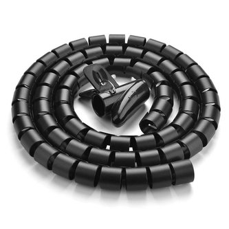 Organizér kabelů v trubce UGREEN LP121, 5m (černý)