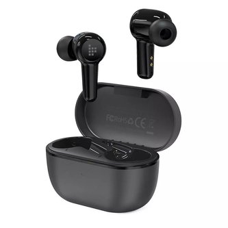 Vodotěsná bezdrátová Bluetooth 5.2 sluchátka do uší Tronsmart Apollo Air TWS ANC černá (372359)