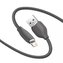 Baseus kabel, USB kabel - Lightning 2,4A délka 2 m Jelly Liquid Silica Gel - černý