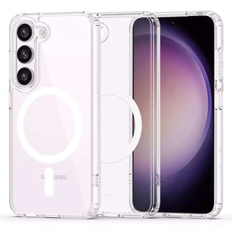 FlexAir Hybrid ochranné pouzdro na telefon pro MagSafe pro Samsung Galaxy S23 Clear