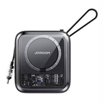Magnetická powerbanka Joyroom JR-L006 Icy 10000mAh, USB C (černá)