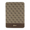 Guess 4G Stripe Allover - pouzdro pro iPad 10,9" (2022) (hnědé)