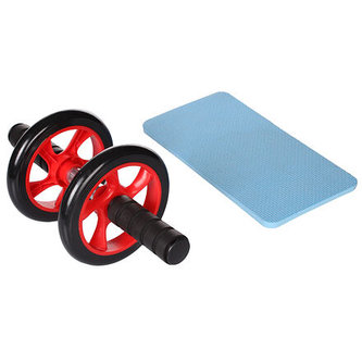 AB Roller 2W posilovací kolečko červená varianta 35895