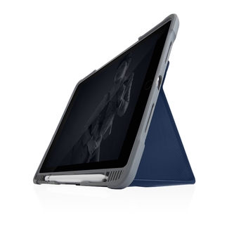 STM Dux Plus Duo - pouzdro pro iPad 10,2" 8 (2020) / 7 (2019) (Půlnoční Modrá)