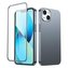 Joyroom 360 Full Case Cover pro iPhone 13 Zadní a přední kryt Tvrzené sklo šedé (JR-BP927 matný)