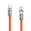 USB-C to Lightning rotating cable Dudao L24CL 120W 1m (orange)