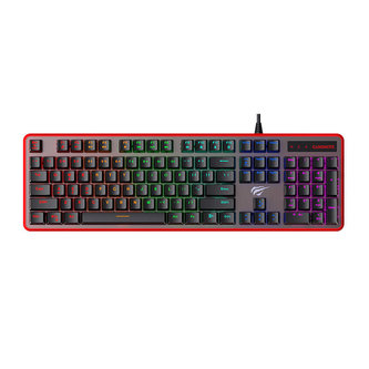 Mechanická herní klávesnice Havit KB870L RGB (černá)