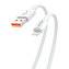 Kabel USB-Lightning Vipfan X17, 6A, 1,2 m (bílý)