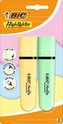 Zakreślacz Highlighter żółty i zielony 2szt