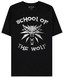 Tričko The Witcher - School of the Wolf Emblem M