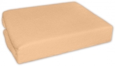 Nepromokavé prostěradlo do postýlky 120x60cm - merunka, losos, Baby Nellys; 120x60