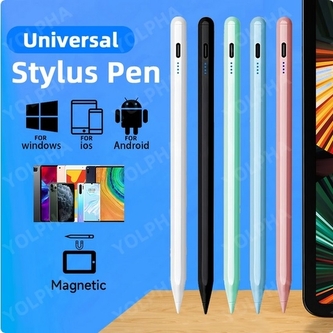 Dotykové kapacitní pero pro IOS, Android, Windows, barva bílá