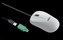 FUJITSU myš M530 USB - 1200dpi Laser Mouse Combo - redukce USB PS2, 3 button Wheel Mouse with Tilt-Wheel-Function - BÍLÁ