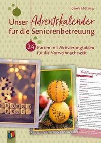Unser Adventskalender für die Seniorenbetreuung
