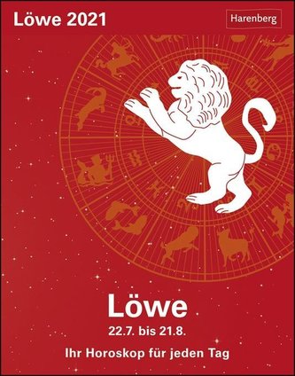 Sternzeichenkalender Löwe 2021